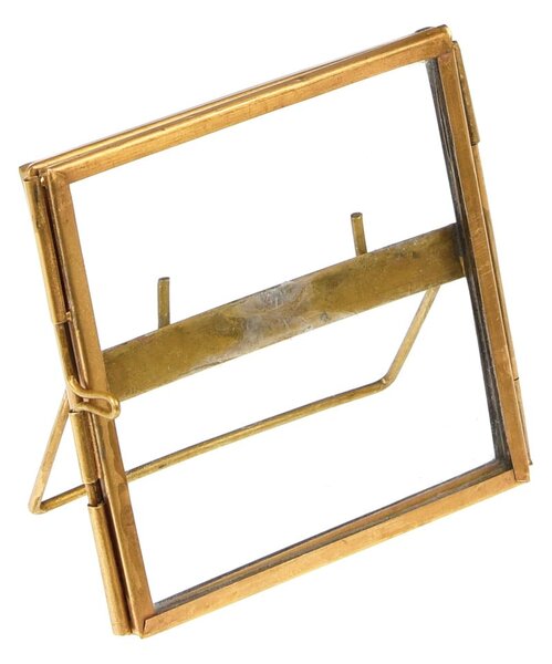 Metalowa ramka stojąca w kolorze złota 8x8 cm – Rex London