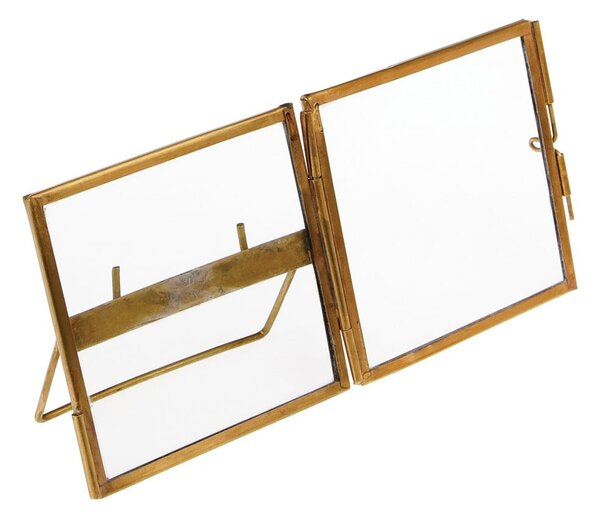Metalowa ramka stojąca w kolorze złota 8x8 cm – Rex London