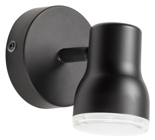 Czarny kinkiet ø 6,5 cm Tehila – Kave Home