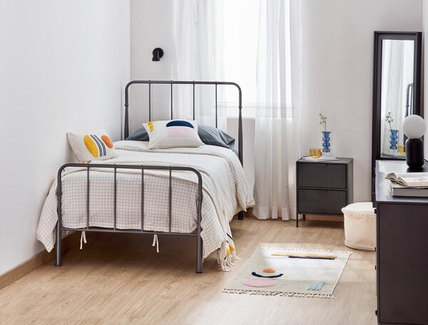 Czarny kinkiet ø 6,5 cm Tehila – Kave Home