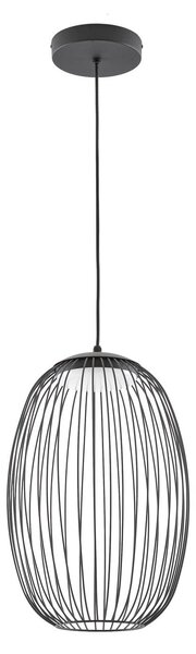Zewnętrzna Lampa Lucande, Richi, ściemnialny, czarny, metal, nowoczesny
