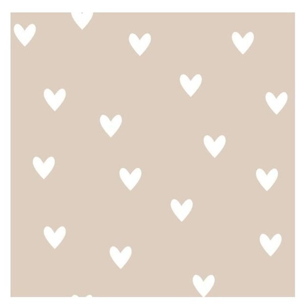 Papierowa tapeta dziecięca 50 cm x 280 cm Heart – Dekornik