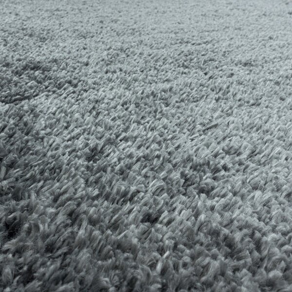 Szary chodnik 80x250 cm Fluffy – Ayyildiz Carpets