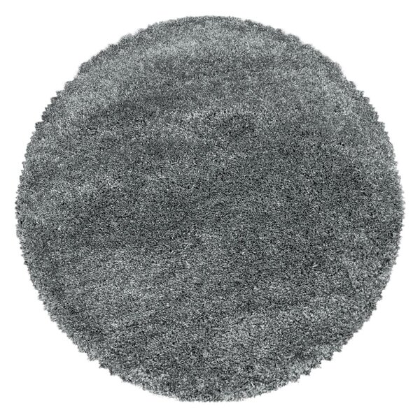 Szary okrągły dywan ø 80 cm Fluffy – Ayyildiz Carpets
