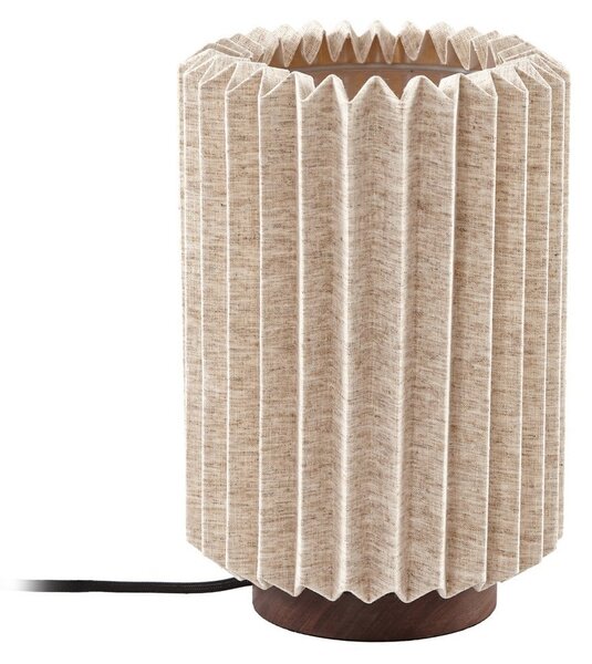 Lampa Stołowa Lindby, Maveo, szary, salon, tkanina | tekstylia, skandynawski