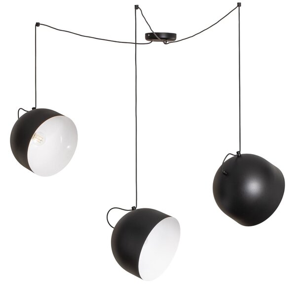 Lampa Wisząca ALDEX, Pepe, ściemnialny, czarny, salon, metal, nowoczesny