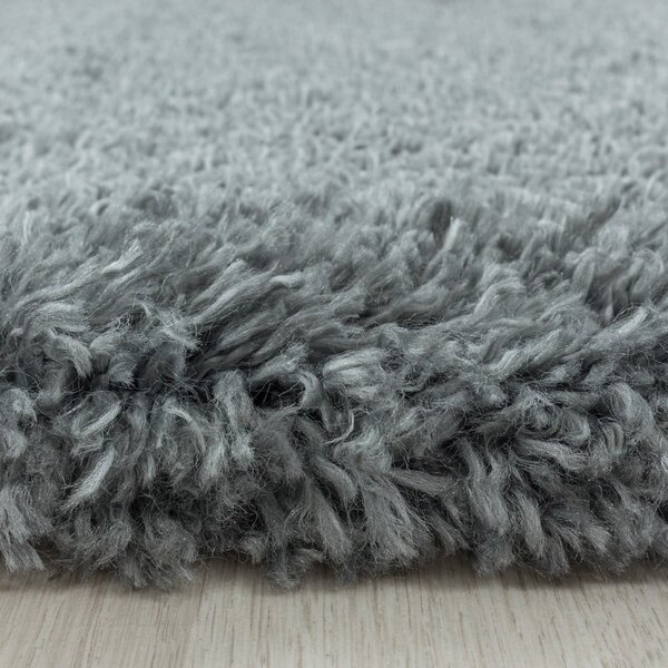 Szary chodnik 80x250 cm Fluffy – Ayyildiz Carpets