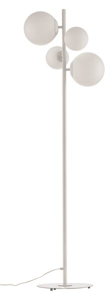 Lampa Podłogowa ALDEX, Dione, biały, salon, szkło, nowoczesny
