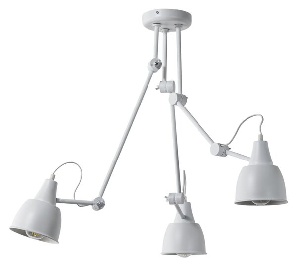 Lampa Sufitowa ALDEX, 814, ściemnialny, biały, salon, metal, nowoczesny