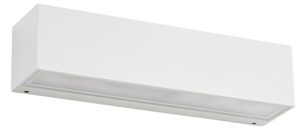 Zewnętrzna Lampa Lucande, Lengo, biały, aluminium, nowoczesny