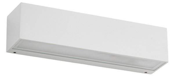 Zewnętrzna Lampa Lucande, Lengo, biały, aluminium, nowoczesny