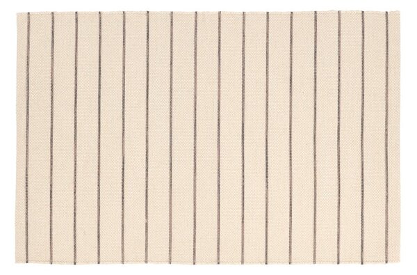 Beżowy dywan z mieszanki bawełny 60x90 cm Line – Södahl