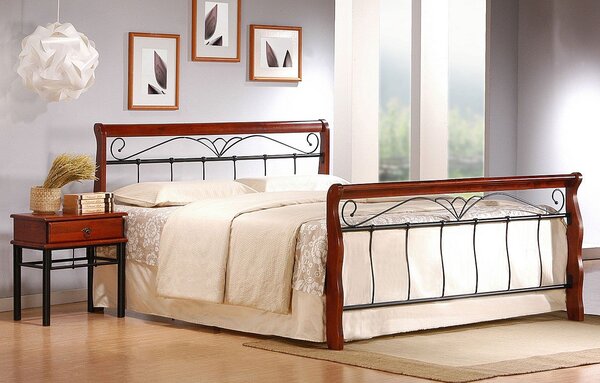 Stylowe łóżko Delixa 160x200