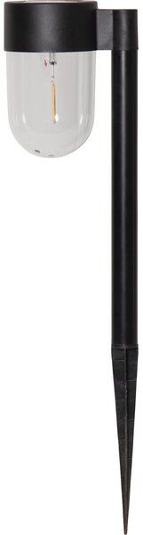 Zestaw 2 ogrodowych lamp solarnych LED Star Trading Cupolai, wys. 30 cm