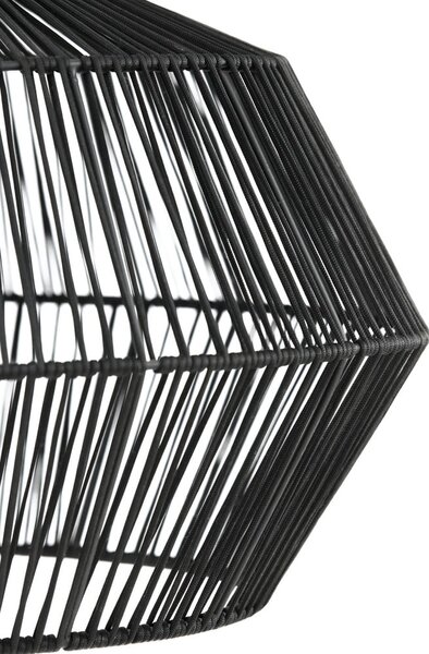 Czarna matowa lampa sufitowa ø 49 cm Deya – Light & Living