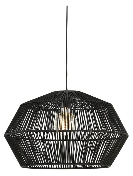 Czarna matowa lampa sufitowa ø 49 cm Deya – Light & Living