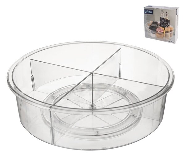 Obrotowy plastikowy organizer na przyprawy ø 30 cm – Orion