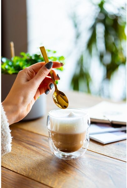Szklane filiżanki na espresso/z podwójną ścianką zestaw 2 szt. 70 ml Sferico – Vialli Design