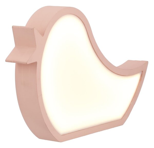 Różowa lampka dziecięca Bird – Candellux Lighting