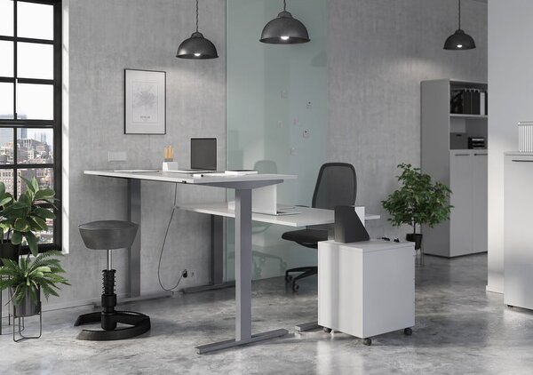Biurko z elektryczną regulacją wysokości 80x160 cm Agenda – Germania