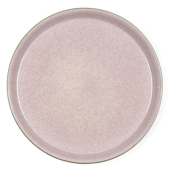 Różowy/szary kamionkowy talerz ø 27 cm Gastro Grey/Light Pink – Bitz