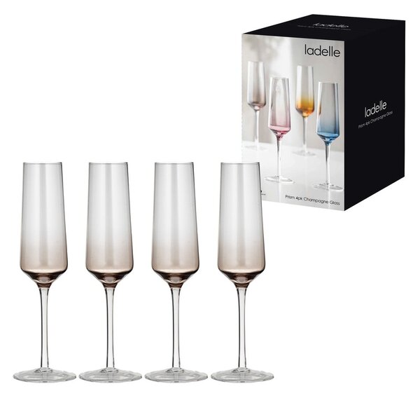 Kieliszki do szampana zestaw 4 szt. 240 ml Prism – Ladelle