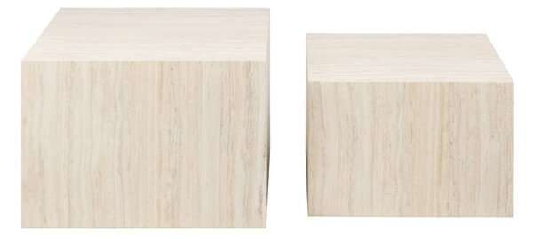 Stoliki zestaw 2 szt. 58x58 cm Dice – Actona