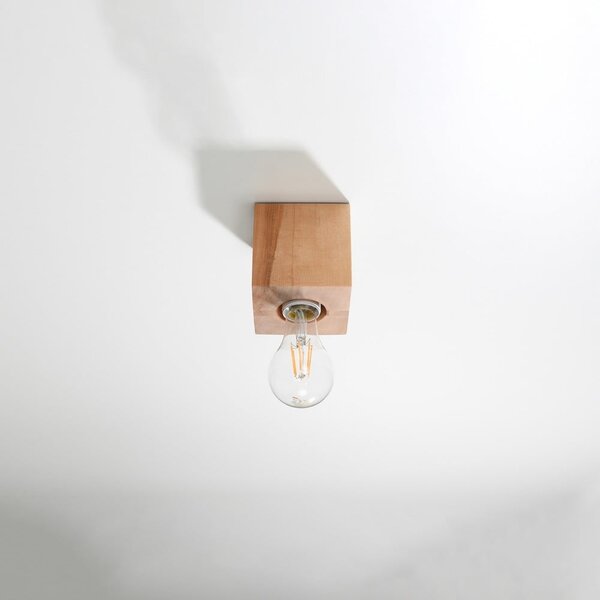 Naturalna lampa sufitowa 10x10 cm Gabi – Sollux