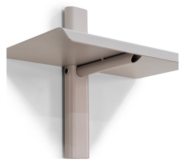 Szarobrązowa metalowa półka 28 cm Hola – Spinder Design