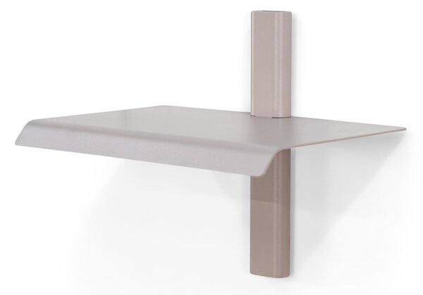 Szarobrązowa metalowa półka 28 cm Hola – Spinder Design