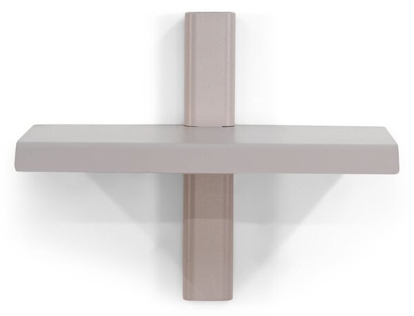 Szarobrązowa metalowa półka 28 cm Hola – Spinder Design