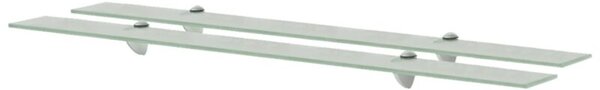 Półki szklane, 2 szt., 100 x 10 cm, 8 mm