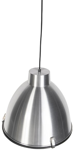 Industrialna lampa wisząca aluminiowa 38 cm ściemniana - Anteros