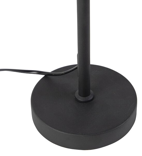 Lampa stołowa czarna regulowana - Parte