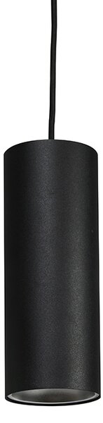 Designerska lampa wisząca czarna - Tubo