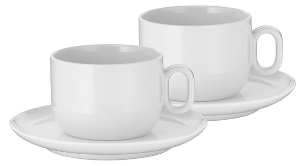 Białe porcelanowe filiżanki do cappuccino zestaw 2 szt. 160 ml Barista – WMF