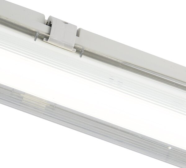 Oświetlenie sufitowe TL z wbudowanym LED 1800 lm i czujnikiem ruchu IP65 - Base