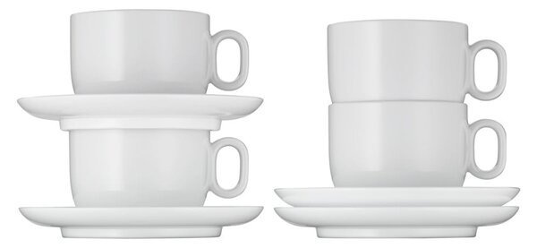 Białe porcelanowe filiżanki do cappuccino zestaw 2 szt. 160 ml Barista – WMF