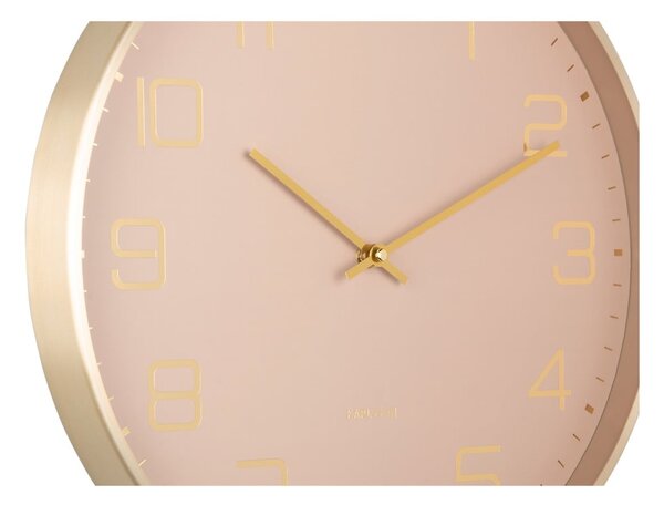 Zegar ścienny ø 40 cm Elegance Glow – Karlsson