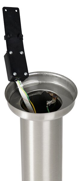 Nowoczesny słupek oświetleniowy zewnętrzny ze stali nierdzewnej 45 cm IP44 - Rox