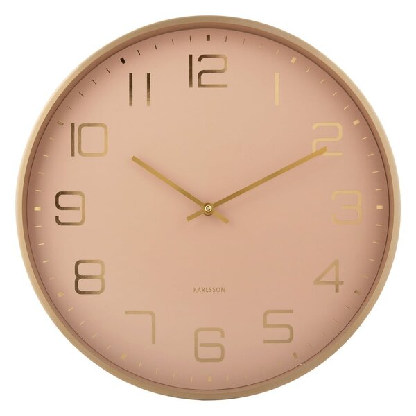 Zegar ścienny ø 40 cm Elegance Glow – Karlsson