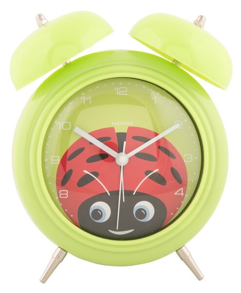 Budzik dla dzieci ø 15 cm Peekaboo Ladybug – Karlsson