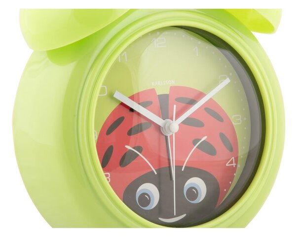 Budzik dla dzieci ø 15 cm Peekaboo Ladybug – Karlsson