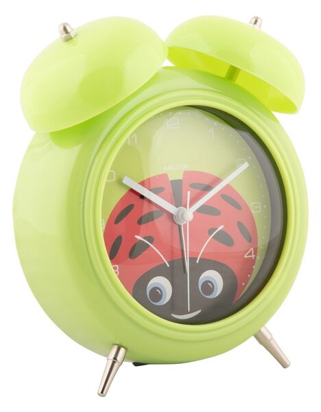 Budzik dla dzieci ø 15 cm Peekaboo Ladybug – Karlsson