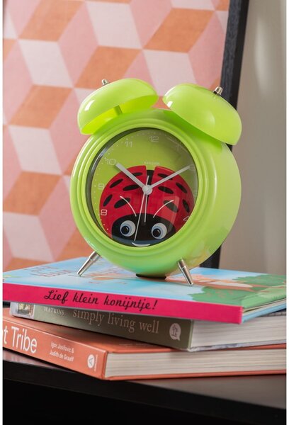 Budzik dla dzieci ø 15 cm Peekaboo Ladybug – Karlsson
