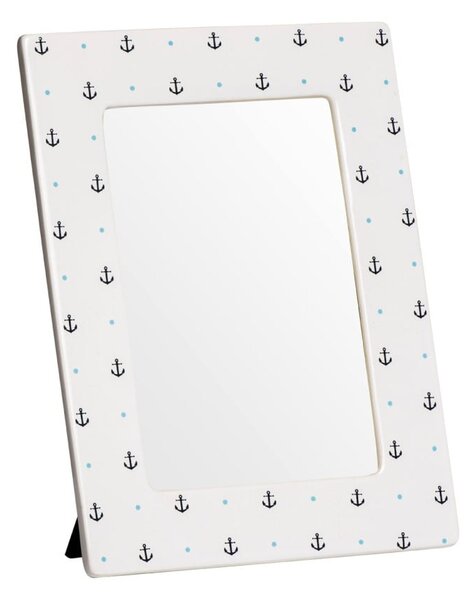 Biała kamienna ramka 16x21 cm Sailor – Premier Housewares