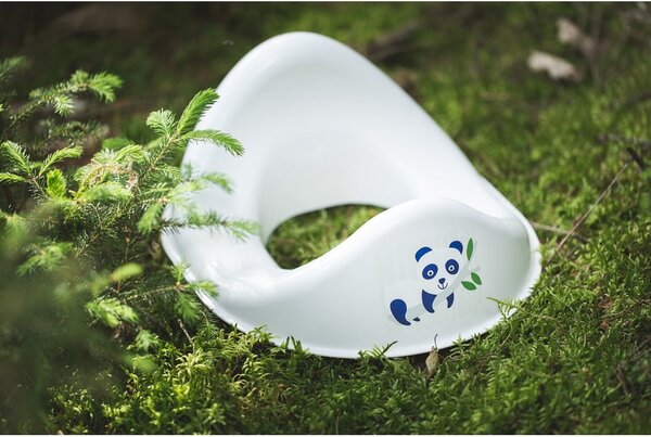 Biała dziecięca deska sedesowa PANDA – Rotho