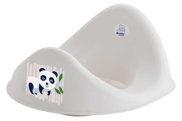 Biała dziecięca deska sedesowa PANDA – Rotho