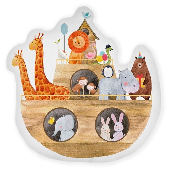 Poduszka dziecięca Noah's Ark – Folkifreckles