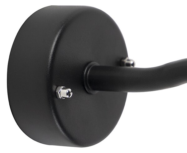 Lampa ścienna zewnętrzna czarna IP44 - Munich